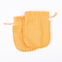 Pochettes en velours ajustables avec logo personnalisé, réutilisables, écologiques, style vintage, 3x4 pouces, Craftjaipur, sacs cadeaux, bijoux