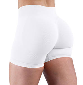 Women's Custom V-<b>Shaped</b> <b>High</b> <b>Waist</b> Sports Yoga Leggings Solid 100% Polyester Tummy Control Seamless Eco-Friendly Quick Dry - Product Image 5