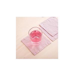 Table Were Use Linen Coaster Logo personnalisé pour la vente la plus chaude Meilleur produit Creative Drink Ware Coaster Pure Linen Coaster - Product Image 4