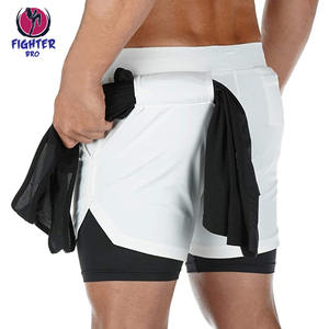 Shorts d'entraînement pour hommes à impression personnalisée pour la course à pied, l'entraînement physique et la musculation - Product Image 1