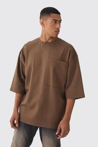 เสื้อยืดผ้าฝ้ายโอเวอร์ไซส์260GSM สำหรับผู้ชายเสื้อยืดผ้าฝ้ายโอเวอร์ไซส์ลายปักโลโก้ออกแบบได้ตามต้องการ - Product Image 4