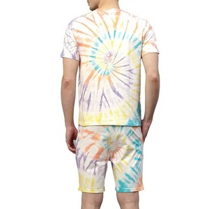 Conjunto de Camiseta y Pantalones Cortos de Algodón 100% Personalizados para Hombre, Verano, Fabricante, Logotipo Personalizado, Impresión Serigráfica - Product Image 5