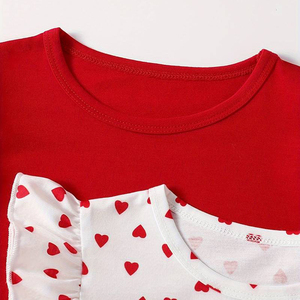 T-shirts pour filles entièrement personnalisés, vêtements décontractés à rayures tricotées, t-shirts d'été extensibles pour filles - Product Image 3