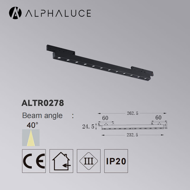 Ultra Slim 5mm Micro Track Light DC48V Linear Lighting System for Modern Interior Design