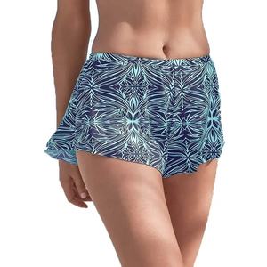 Women's Stylish High <b>Waist</b> Short New Arrival Sublimation Fitness Streetwear Multi-Color Print Short at Price - Product Image 1