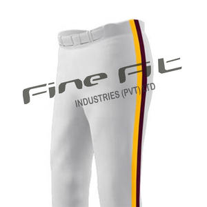 ชุดเครื่องแบบเบสบอลของผู้ชายชุดเสื้อกางเกงผ้าโพลีเอสเตอร์ระบายอากาศชุดทีมที่มีสีตามสั่งสำหรับทัวร์นาเมนต์ - Product Image 6