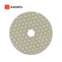 100mm/4 pouces pressé à sec diamant tampon de polissage de sol disque de meulage abrasif pour granit marbre béton OEM pris en charge