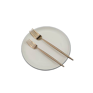 Juego de cubiertos de cobre antiguo de alta calidad Cubiertos elegantes de lujo al por mayor hechos de metal puro - Product Image 5