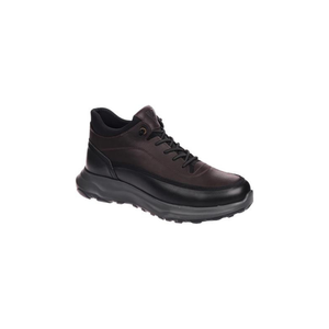 Zapatos de Hombre M298 de Cuero Genuino, Punta Redonda, con Cordones, Suela de Goma Antideslizante, Entresuela de EVA, para Todas las Temporadas - Product Image 4