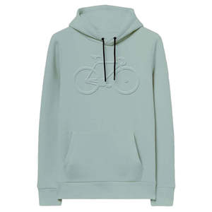Sweat à capuche en polaire lourde avec logo en relief personnalisé Sweats à capuche double épaisseur grande taille pour hommes - Product Image 1