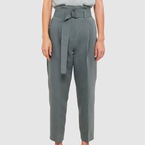 Pantalones de Mujer a la Moda de Color Sólido, con Cinturón, Casuales, Estilo Urbano, Fabricante de Ropa Casual para Mujer - Product Image 2