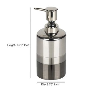 เครื่องจ่ายโลชั่นโลหะโบราณที่มีความเงางามตกแต่งเหมาะสำหรับบ้านโรงแรมอพาร์ทเมนท์และห้องพัก - Product Image 1