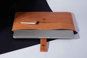 Housse en cuir pleine fleur portable durable de qualité supérieure Look vintage pour bureau et voyage Utilisation GLS-0208 - Product Image 2