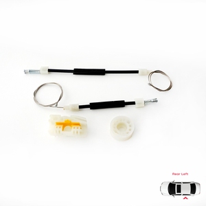 Juego de Reparación de Elevalunas Eléctrico BWR5375, Puerta Trasera Izquierda para Leon MK2 1P 1P1 2005-2012 5 Puertas HB 1P0839461A - Product Image 1