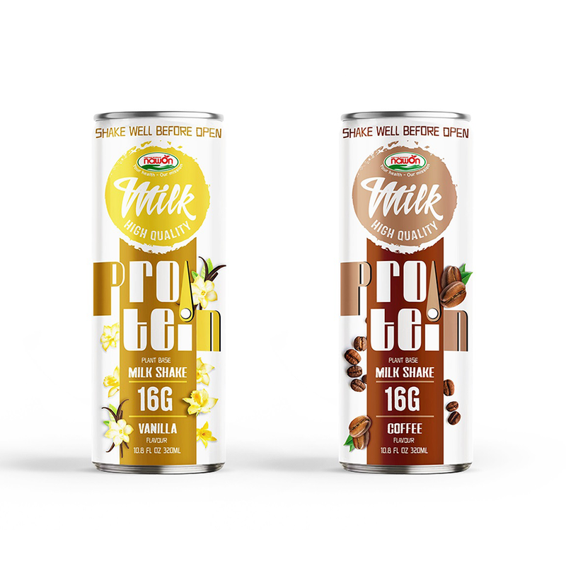 Delicious Vanilla Milk Protein Shake Drink