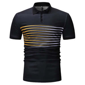 Camiseta Polo para Hombre, Duradera, Deportiva, de Algodón Cómodo, con Impresión de Logotipo Personalizado, al por Mayor, Informal, Moderna y Versátil de Manga Corta - Product Image 3