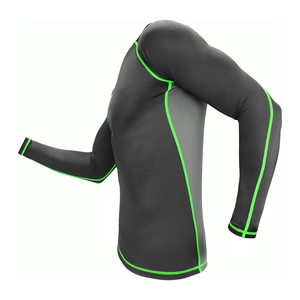 Rashguard de Jiu Jitsu MMA de Poliéster de Alta Calidad con Logotipo Personalizado, Servicio OEM, Color Personalizado, Manga Larga para Hombre - Product Image 5