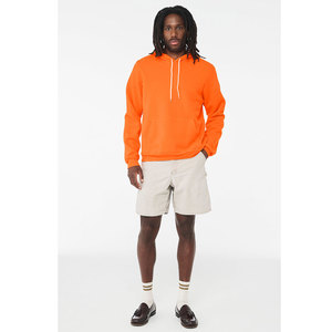 Bella + เสื้อฮู้ดสวมหัวผ้าแคนวาส3719สำหรับฤดูหนาวเสื้อสเวตเชิ้ตผ้าฟลีซใส่ได้พอดีตัว100% สำหรับผู้ชายและผู้หญิงปักลูกปัด - Product Image 1