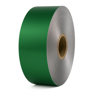 Emballage de rouleaux de papier d'aluminium d'argent métallique laminé décoratif fiable le plus vendu - Product Image 3