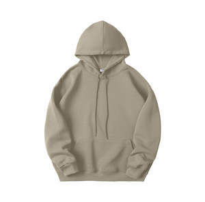 Sweat à capuche épais et oversize pour hommes, logo personnalisé, sweat-shirt épais en éponge française, épaule tombante, hiver 280gsm 100% coton - Product Image 5