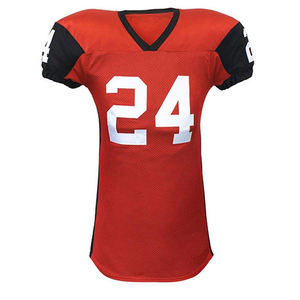 Uniforme de Fútbol Americano para Hombre ZATA SPORTS OEM de Alta Calidad, 100% Poliéster, Color Sólido, Transpirable, Talla Grande, con Pantalones Cortos - Product Image 2