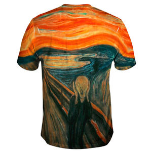 Hip Hop nueva moda hombres sublimación camisetas al por mayor logotipo personalizado 100% poliéster sublimación impresión camisetas para hombres - Product Image 3