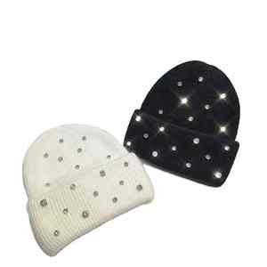 Gorro de Invierno de Alta Calidad, Fabricante de Gorros Deportivos, Gorro de Punto Personalizado con Pedrería para Hombre - Product Image 5