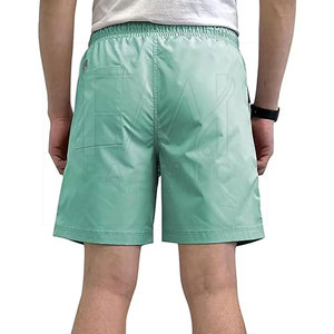 2024 nouveauté hommes haute rue solide coupe-vent Shorts imperméable respirant Polyester/Nylon personnaliser taille vêtements de sport - Product Image 2