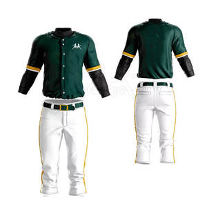 Todos los tamaños están disponibles Uniforme de béisbol Nombre del equipo personalizado y número Uniforme de béisbol En stock - Product Image 1