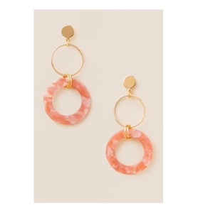 Handcrafted <b>Resin</b> Earring New Arrival Colourful Pure Indian for Woman Girls Party Most Demanded In India - Product Image 3