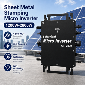 Microinversor Solar Fotovoltaico de 1600W IP66 MPPT para Sistema Solar Conectado a la Red - Product Image 2
