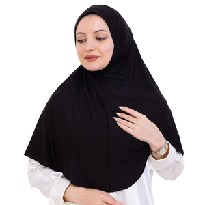 Nouveau style de hijab musulman en gros, vêtements ethniques traditionnels, polyester respirant de haute qualité, mode pour femmes - Product Image 2