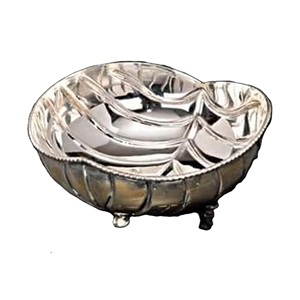 Industrie Tendance Feuille Design Table Décorative Premier Qualité Métal Aluminium Matériel Plat De Service Décoration de La Maison - Product Image 4