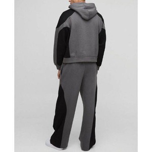 Survêtements de jogging légers de style pantalon baggy faits sur mesure en usine par OEM pull 100% survêtement en molleton de coton pour hommes - Product Image 3