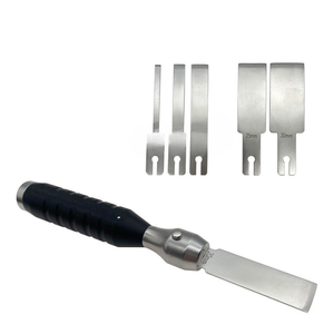 Osteótomos modulares completos con 6 cuchillas, cuchillo de hueso de hoja delgada desmontable, instrumentos ortopédicos veterinarios de Surgiright - Product Image 3