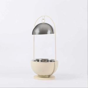 Casserole de qualité supérieure, finition grise, élégante, spécial Ramadan, chauffe-plats, buffet, réchaud à fondue du Moyen-Orient - Product Image 6