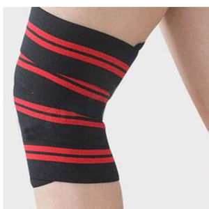 Bandes de genou personnalisées en néoprène super résistantes pour la musculation, l'haltérophilie et le powerlifting, unisexes, OEM - Product Image 4