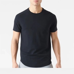 Nueva camiseta ecológica de cáñamo de bambú en blanco, camiseta de manga corta con cuello redondo para hombre, camiseta sostenible, Camiseta de algodón orgánico personalizada - Product Image 6