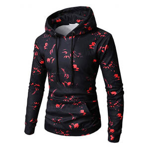 Sudadera con capucha de poliéster y algodón 100% para hombre, temporada de invierno, alta calidad, diseño sólido, sublimación personalizada, cuello con capucha - Product Image 5