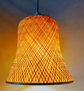 Lampe en bambou faite à la main Style sud-est asiatique lustre tissé rotin lampes suspendues pour chambre et salon décor à la maison meubles - Product Image 2