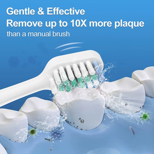 Têtes de brosse à dents en nylon doux Ultimate Comfort, 5 pièces, compatibles avec les brosses à dents électriques, pour usage hôtelier et domestique - Product Image 4