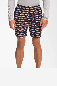 กางเกงขาสั้นชายแบบสบายๆ ยืดได้ 4 ทิศทาง เอวยางยืดปานกลาง เหมาะสำหรับเล่นกีฬาทางน้ำ โต้คลื่น ออกกำลังกาย ตกปลา ผลิตจากโพลีเอสเตอร์ผสมสแปนเด็กซ์ สำหรับใส่ไปชายหาด - Product Image 3