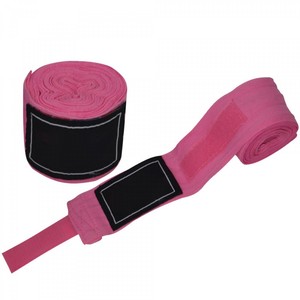 Cinta elástica de algodón para ejercicio interior, vendaje de boxeo para manos, Logo personalizado, bajo precio - Product Image 4