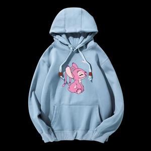 Unisexe 2025 mignon ange rose personnage de dessin animé à capuche doux pull confortable avec col à capuche Adorable vêtements d'hiver Service OEM - Product Image 3