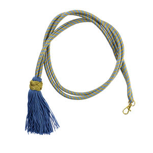 Color sólido oro sacerdote cincture cordón precio al por mayor tradicional religioso pectoral Cruz Metal patrón redondo para bolsas uso - Product Image 2