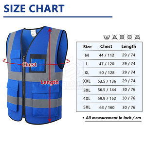 Nouveau style, design personnalisé, gilet de sécurité haute visibilité imperméable et respirant, vêtements de travail, streetwear, vente chaude - Product Image 4