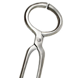 Probador de pezuñas de caballo de acero inoxidable hecho a mano, instrumento veterinario para diagnóstico médico, instrumento veterinario profesional - Product Image 3