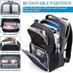 Mochila de Poliéster Impermeable de Primera Calidad con Cierre y Diseños Personalizados, Estilo Nuevo a Precio Razonable - Product Image 2