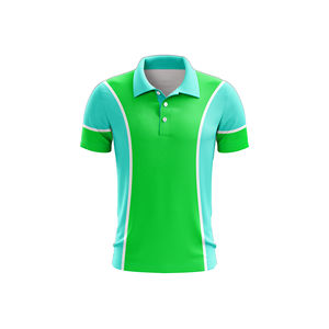 เสื้อคริกเก็ตโพลีเอสเตอร์ระบายอากาศเสื้อคริกเก็ตผ้าเจอร์100% แบบสั่งทำคุณภาพสูง - Product Image 4