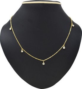 Beau collier en or de pierre de lune naturelle avec cadeau de changement de couleur pour femme soeur mère et fille - Product Image 1